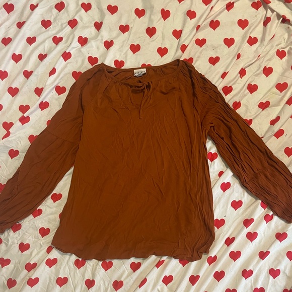 Ava & Viv Women's Terracotta Blouse - Picture 1 of 3